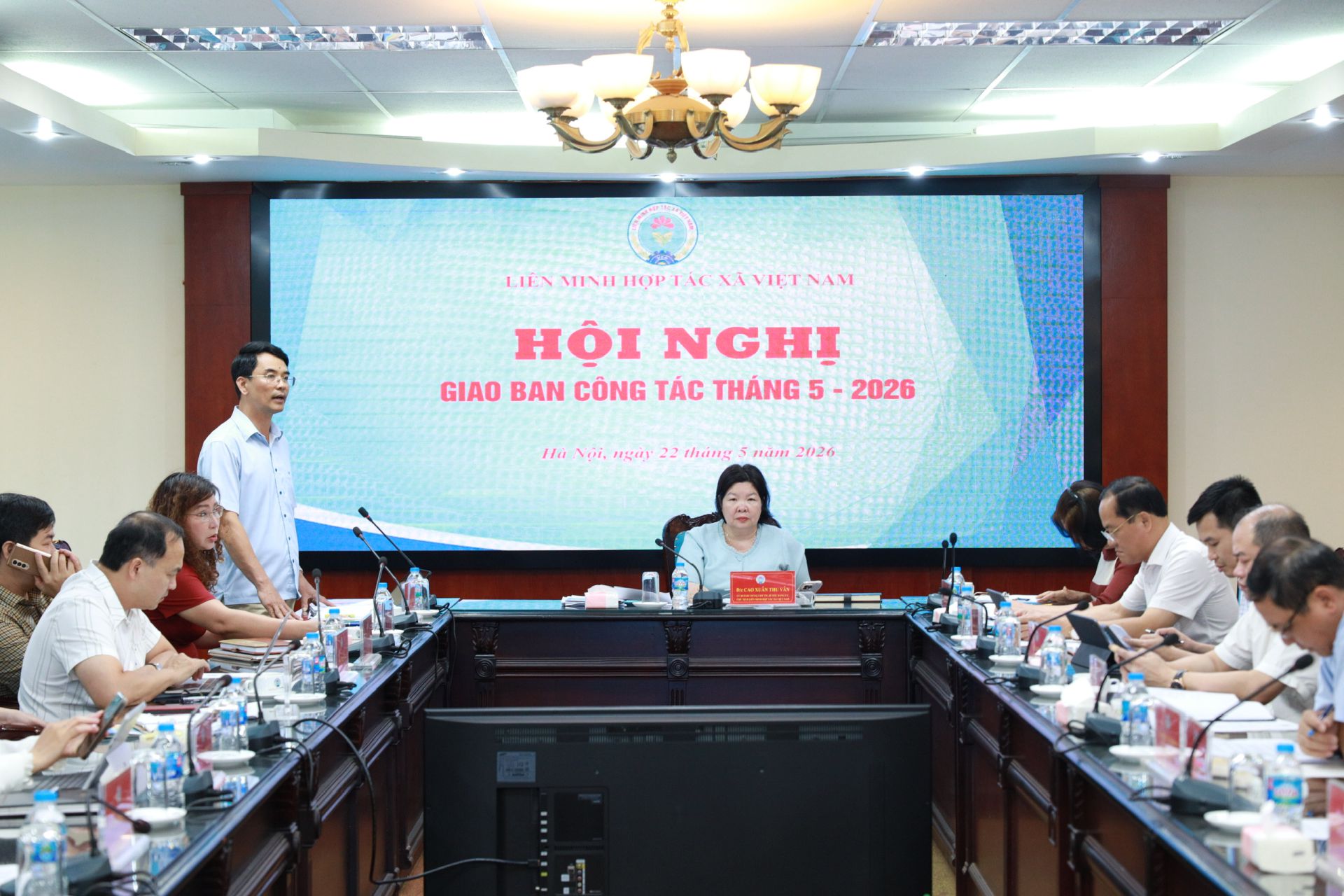 Hội nghị Giao ban công tác tháng 5 năm 2026